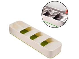 Organizador cubiertos compacto